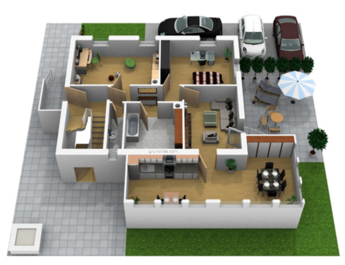 Foto - Moderne, kernsanierte 4-Zimmer-Wohnung 94m³ inkl. Einbauküche