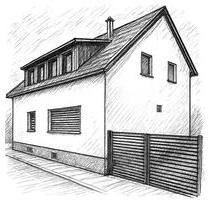 Moderne Doppelhaushälfte - 1.050.000,00 EUR Kaufpreis, ca.  190,00 m² in Karlsruhe (PLZ: 76189) Daxlanden