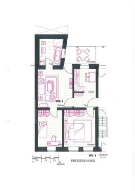 Foto - Etagenwohnung zur Miete in Wittenberge