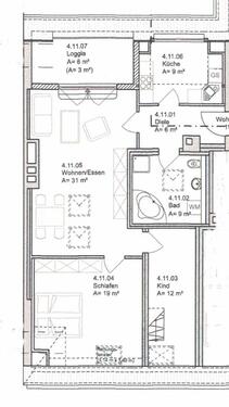 Foto - Dachgeschoßwohnung in Leipzig zur Miete
