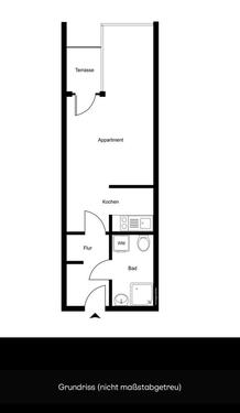 Foto - 1 Zimmer Erdgeschoßwohnung in Oldenburg