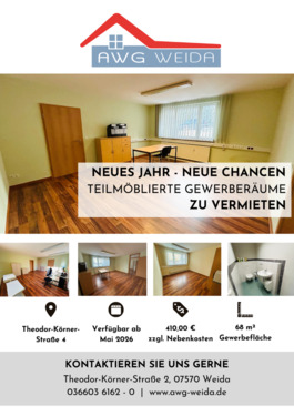 Foto - Neues Jahr - neue Chancen! Gewerberaum zu vermieten!