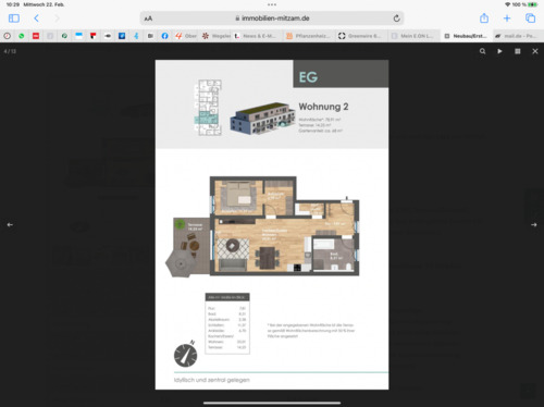 Foto - 2 Zimmer Erdgeschoßwohnung in Dietfurt an der Altmühl