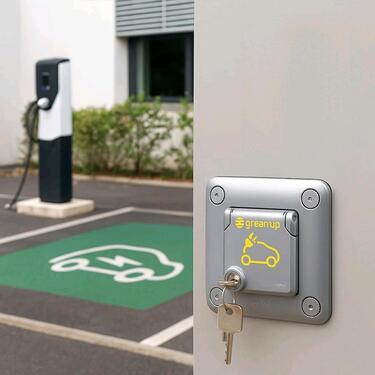 Foto - Stellplatz mit Elektro-Ladesäule 3,7 kw in Hamburg Hamm-Nord