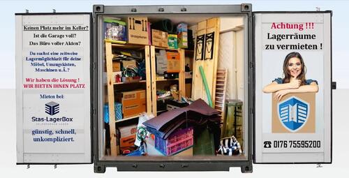 Foto - Lagerhalle Lagercontainer Garage zu vermieten t. O176 755 95 2OO