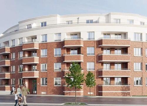 Foto - Erstbezug: 3-Zimmerwohnung mit Loggia +TerrasseGarten ab sofort