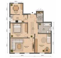 Moderne 3,5Zi. Wohnung ohne Prov. Inkl. Küche, Stellplatz, Keller - Salzgitter Ortschaft Südost