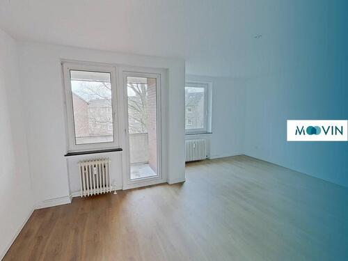 Foto - Renovierte 3-Zimmer-Wohnung mit Balkon und Badewanne