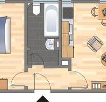 1-Zimmer-Wohnung in Dortmund - 356,00&nbsp;EUR Kaltmiete, ca.&nbsp; 34,83&nbsp;m&sup2; in Dortmund (PLZ: 44143) Brackel