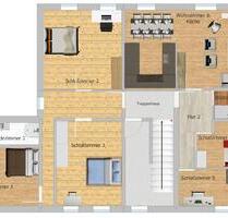 6-Zimmerwohnung & 2 Badezimmer in Herzsprung bei Wittstock - Wittstock/Dosse