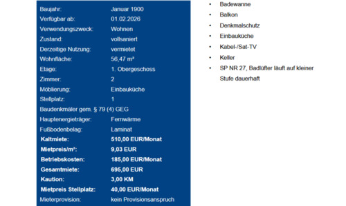 Foto - Etagenwohnung zur Miete in Pirna