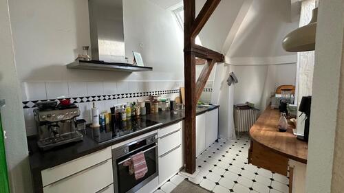 Foto - Befristet: Helle 84m² Dachgeschosswohnung mit Balkon (2,5 Zi.)