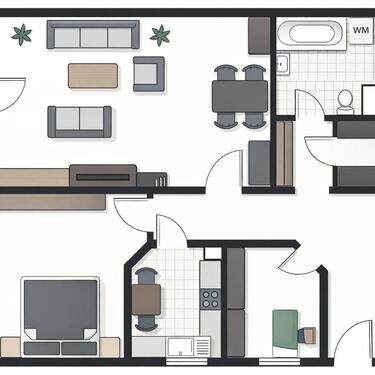 Foto - Großzügig geschnittene 2,5-Zimmerwohnung im Zentrum Rotenburgs