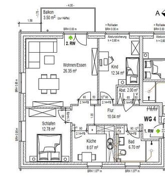 Foto - 3 Zimmer Etagenwohnung zur Miete in Heide