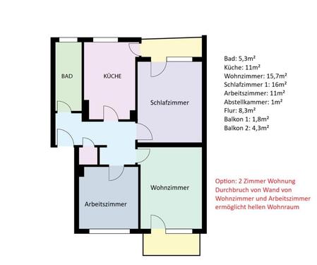 Foto - Etagenwohnung zum Kaufen in Köln