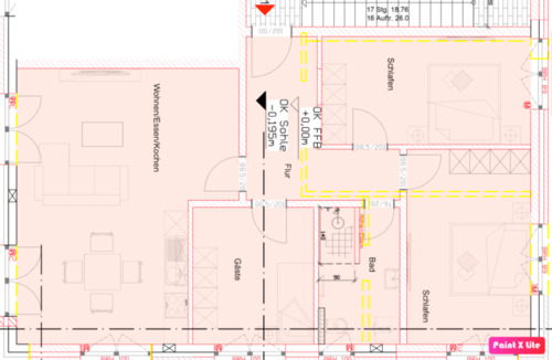 Foto - 4 Zimmer Erdgeschoßwohnung zur Miete in Oldenburg