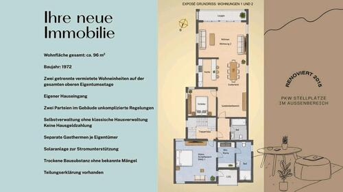 Foto - 3 Zimmer Etagenwohnung in Meschede