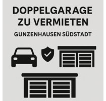 Doppelgarage in Gunzenhausen-Südstadt zu vermieten