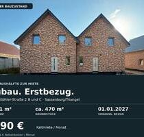 Doppelhaushälte in TriangelSassenburg Neubau
