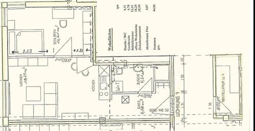 Foto - 2 Zimmer Etagenwohnung zur Miete in Hünfeld