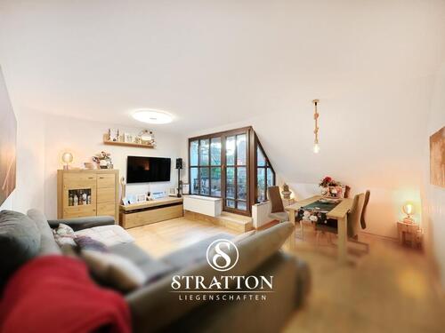 Foto - Charmante Maisonette-Wohnung mit Einbauküche und West-Balkon