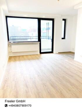 Foto - Helle 1-Zimmer-Wohnung mit Einbauküche und Balkon in Harburg