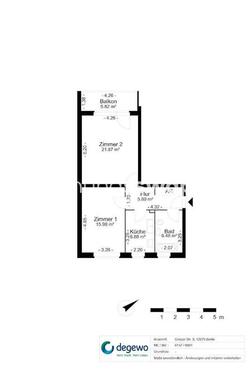Foto - Wohnungsswap - 2 Zimmer, 62 m² - Greizer Straße, Berlin