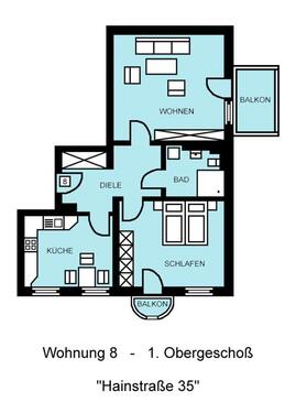 Foto - Etagenwohnung in Chemnitz