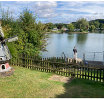 Gepflegtes, komfortables Ferienhaus in Borlefzen Überland Camping - Vlotho