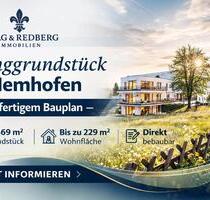Hanggrundstück in Hemhofen mit fertigem Bauplan – 229 m² Wohnfläche realisierbar