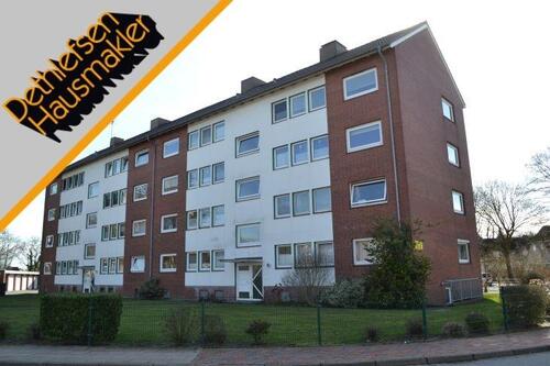 Foto - Sonnige 3-Zimmer-Wohnung -Hochparterre- mit Balkon in zentrumsnaher Wohnlage in Heide, Kreis Dithm.