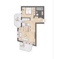 Renovierte helle 2-Zimmerwohnung, Fertigstellung Mitte April 26 - Filderstadt