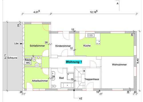 Foto - Etagenwohnung in Hügelsheim zur Miete