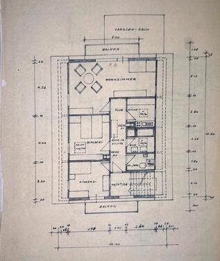 Foto - Attraktive 3-Zimmer-Wohnung mit Balkon, Stellplatz