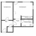 Foto - Vermietete 2-Zimmer-Wohnung mit Terrasse & 3 Stellplätzen