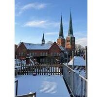 Gemütliche Dachgeschosswohnung mit schöne Terrasse über Lübeck Gemütliche Dachgeschosswohnung mit schöne Terrasse über Lübeck