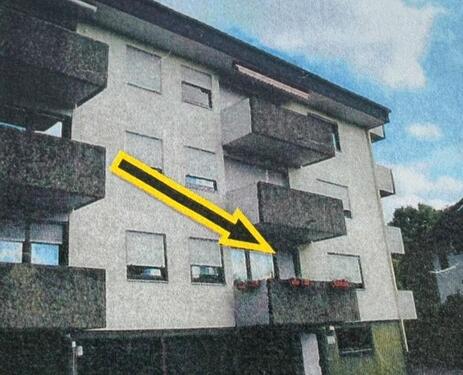 Foto - 2-Zimmer-Erdgeschosswohnung mit Balkon in Aalen