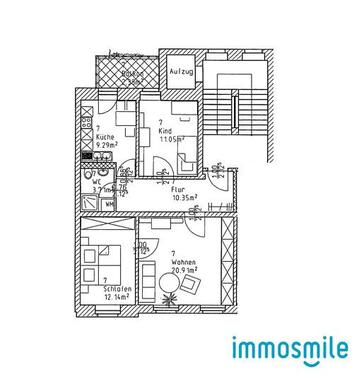 Foto - Etagenwohnung zur Miete in Chemnitz
