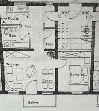 Foto - Etagenwohnung zur Miete in Ebersdorf bei Coburg