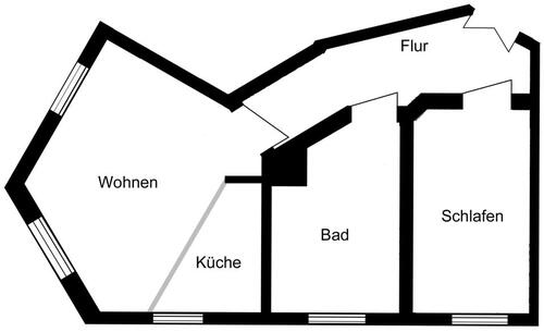 Foto - 2 Zimmer Etagenwohnung zur Miete in Leipzig