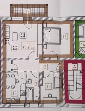 Foto - 3-Raumwohnung in zentraler grünen Lage von 15806 Wünsdorf