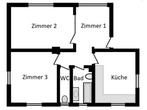 Foto - Etagenwohnung zur Miete in Spalt