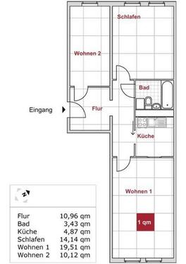 Foto - Etagenwohnung zur Miete in Dresden