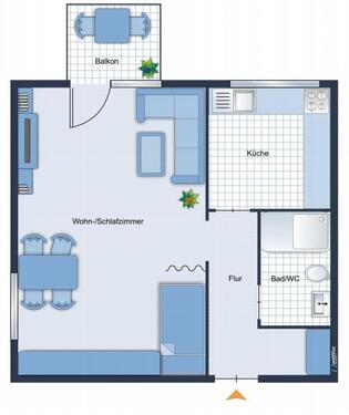 Foto - 1.5 Zimmer Etagenwohnung zum Kaufen in Bonn