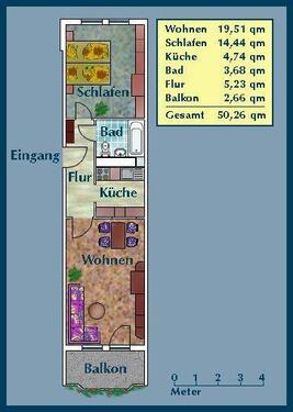 Foto - Etagenwohnung zur Miete in Dresden