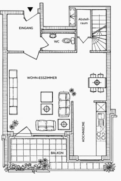 Foto - 4 Zimmer Maisonettenwohnung zum Kaufen in Bielefeld