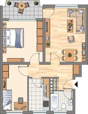 Foto - 3.5 Zimmer Etagenwohnung zur Miete in Castrop-Rauxel
