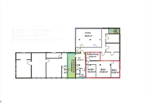 Foto - Ruhiges arbeiten - 694,00 EUR Kaltmiete, ca.  8,90 m²
