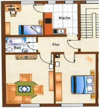 Foto - Wohnung zum Mieten Zentrum Roding