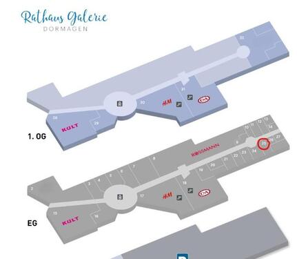 Foto - Dormagen Rathaus Galerie - 2.000,00&nbsp;EUR Kaltmiete, ca.&nbsp; 102,00&nbsp;m&sup2;